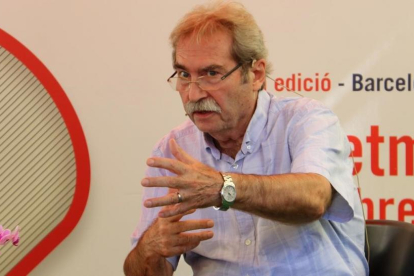 Jaume Cabré, en la Setmana del Llibre en Català. /-PERE FRANCESCH (ACN)