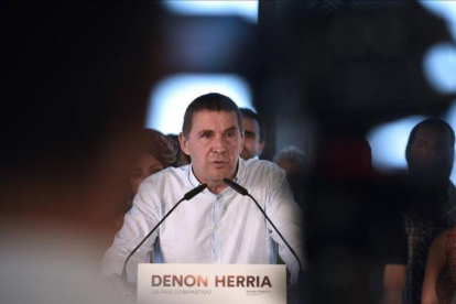 El dirigente de la izquierda aberzale Arnaldo Otegi.-AFP / ANDER GILLENEA