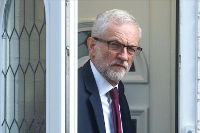 El líder laborista Jeremy Corbyn.-GETTI IMAGES / PETER SUMMERS