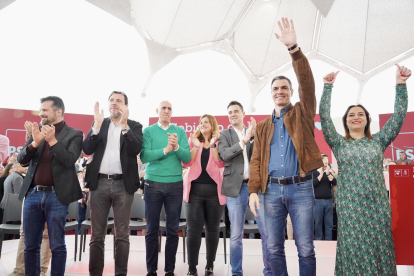 Acto pol?tico del PSOE en Valladolid con la presencia de Pedro S?nchez