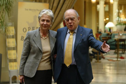 El 'expresident' Jordi Pujol y su esposa, Marta Ferrusola, en una foto de archivo.-DAVID CASTRO