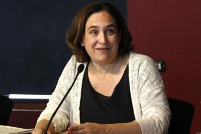 La alcaldesa de Barcelona, Ada Colau.-ACN / PATRICIA MATEOS