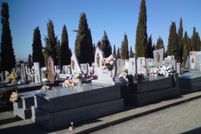 Imagen del cementerio de Aranda de Duero