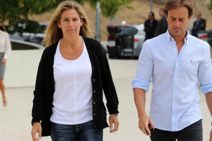 Arantxa y Josep Santacana, en el 2013.-RICARD CUGAT