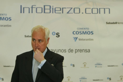 El presidente del Tribunal Superior de Justicia de Castilla y León (TSJCyL), José Luis Concepción, participa en los desayunos que organiza el diario digital Infobierzo-ICAL