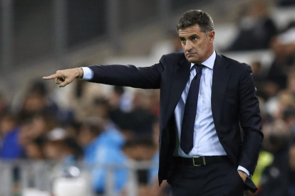 Michel, nuevo entrenador del Málaga.-