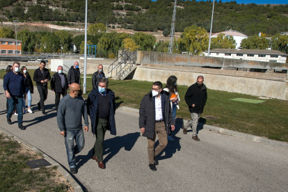 Visita de una delegación turca a las instalaciones. TOMÁS ALONSO