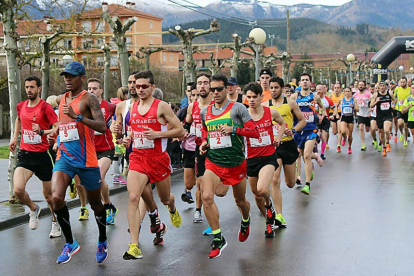 Un momento de la prueba absoluta de la XXXVII Carrera de San José-Dani Fernández