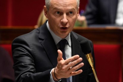 El ministro de Economía de Francia, Bruno Le Maire.-ERIC FEFERBERG (AFP)