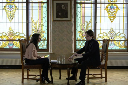 Ana Pastor entrevista a Edward Snowden, uno de los hombres más buscados del mundo, en su escondite de Moscú.-LA SEXTA