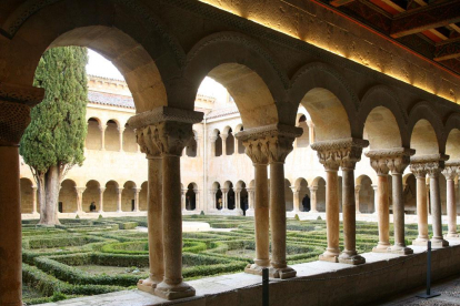 El monasterio de Santo Domingo de Silos abre sus puertas al público.-ECB