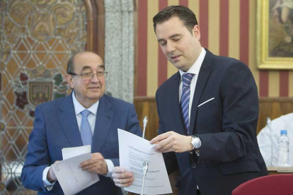 Antonio Fernández Santos y Daniel de la Rosa.-RAÚL G. OCHOA