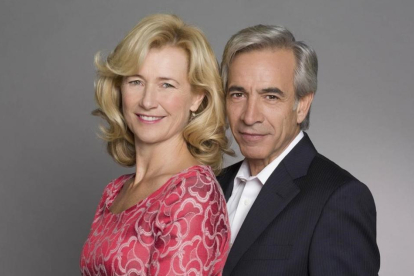 Ana Duato e Imanol Arias, protagonistas de la serie de TVE-1 'Cuéntame cómo pasó'.-