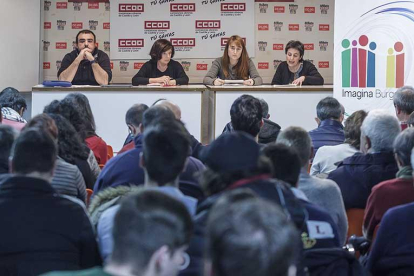 Imagen de la asamblea de Imagina Burgos celebrada el pasado 19 de marzo-Santi Otero