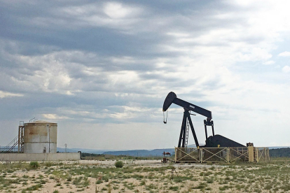 El campo petrolífero de Ayoluengo estuvo activo durante 50 años.