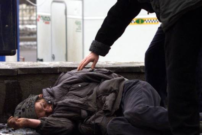5 millones de personas duermen en las calles, según datos del gobierno Ruso.-Foto: REUTERS