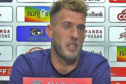 Limones durante una rueda de prensa en Anduva.-@CDMIRANDES