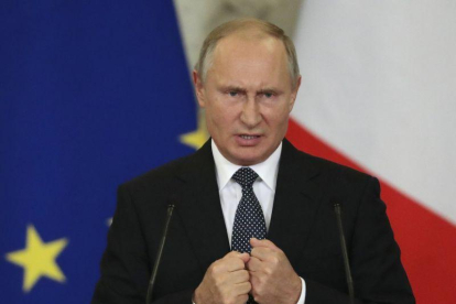 El presidente ruso Vladimir Putin.-POOL EPA