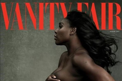 Serena Williams posa en la portada de 'Vanity Fair', fotografiada por Annie Leibovitz.-HANDOUT