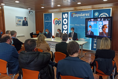 Imagen del Comité Ejecutivo del PP de Burgos. ECB