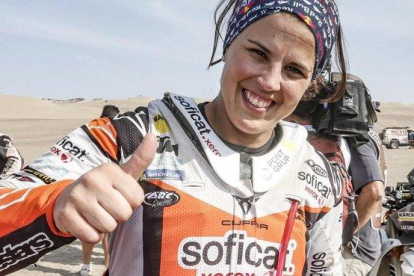 La catalana Laia Sanz será una de las participantes del Dakar 2020.-KTMIMAGES