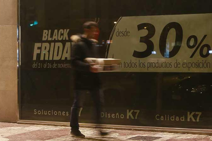 La campaña del ‘black friday’ coincide con el último viernes de noviembre.-RAÚL G. OCHOA