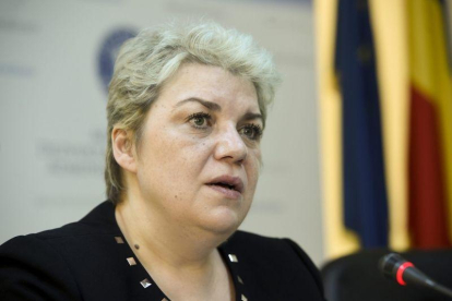 La exministra de Desarrollo Regional Sevil Shhaideh aspirante a formar gobierno en Rumanía.-ALEX MICSIK / EFE