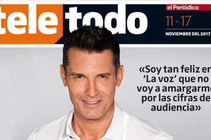 Jesús Vázquez, en la portada de Teletodo.-EL PERIÓDICO