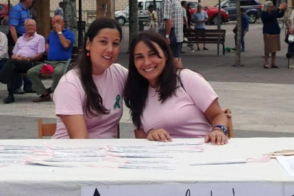 Lara Martínez y Raquel Enríquez, promotoras de la iniciativa-R. E.