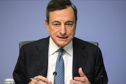 Mario Draghi, presidente del BCE-EFE