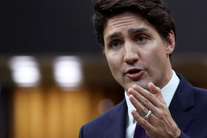 Según un comunicado difundido por la Casa Blanca, Trump y Trudeau hablaron sobre el T-MEC y sobre las negociaciones comerciales entre Estados Unidos y China.-REUTERS