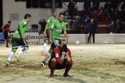 Urko Vera no pudo ayudar al equipo con su goles.-ALFONSO G. MARDONES