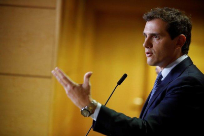 El presidente de Ciudadanos, Albert Rivera.-EFE / DAVID FERNÁNDEZ