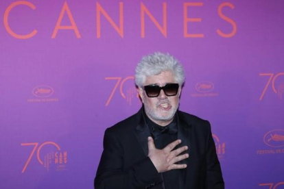 Pedro Almodóvar, en el 2017, en Cannes.-IAN LANGSDON