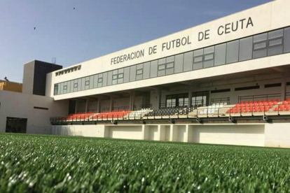 La sede de la Federación de Fútbol de Ceuta.-FFCE