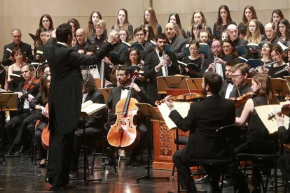 El Fórum volverá a ser el escenario de todas las actuaciones de la Orquesta Sinfónica de Burgos.-Raúl Ochoa