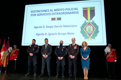 Fiesta de la Policía Local de Burgos. TOMÁS ALONSO