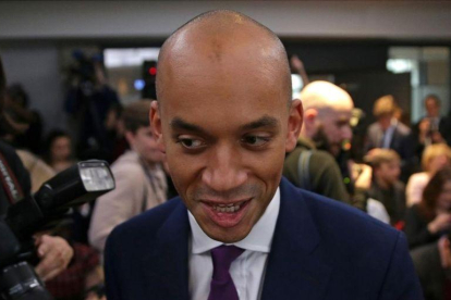 El diputado laborista Chuka Umunna, uno de los siete que han dejado el partido.-DANIEL LEAL-OLIVAS (AFP)