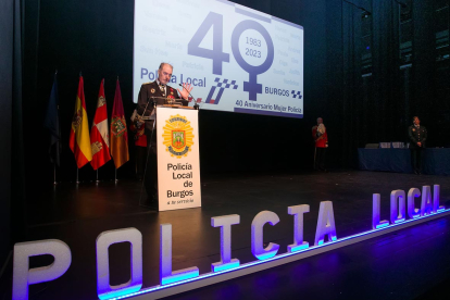 Fiesta de la Policía Local de Burgos. TOMÁS ALONSO