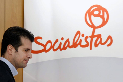El secretario general del PSOE de Castilla y León, Luis Tudanca-Efe
