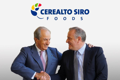 González Serna y Luis Ángel López, presidentes de Siro y de Cerealto.-E.M.