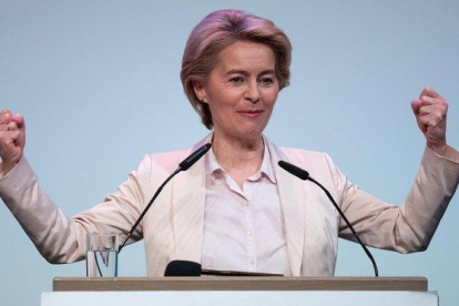 La próxima presidenta de la Comisión Europea, Ursula von der Leyen.-SVEN HOPPE (DPA)