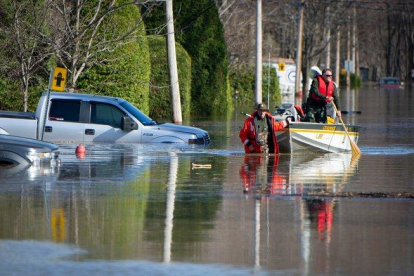 Las inundaciones en Canadá han afectado a miles de hogares.-AFP