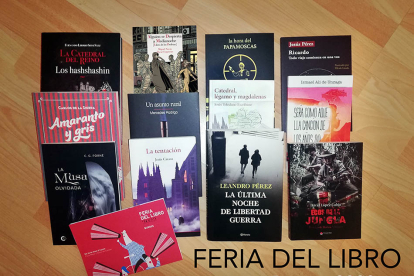 Una selección de novelas burgalesas para la Feria del Libro 2022. ECB