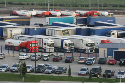 Imagen de archivo del Centro Logístico de Transportes de Burgos.-RAÚL OCHOA