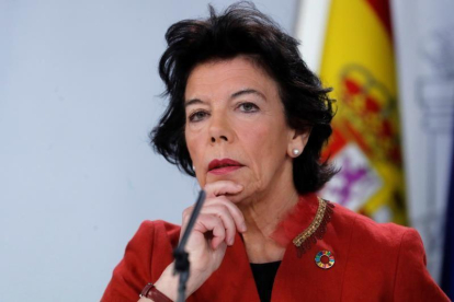 Isabel Celaá.-EFE