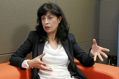 La viceportavoz del PSOE en las Cortes de Castilla y León, Ana Redondo-J.M.Lostau