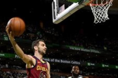 Calderón, en un partido con los Cavaliers-GETTY IMAGES