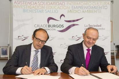 La Fundación Caja de Burgos y el Burgos CF darán continuidad al proyecto de inclusión ‘Juntos’.-