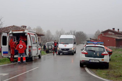 Guardia Civil y Cruz Roja continuaron este fin de semana con la búsqueda hasta bien entrada la tarde-noche del domingo.-CRUZ ROJA